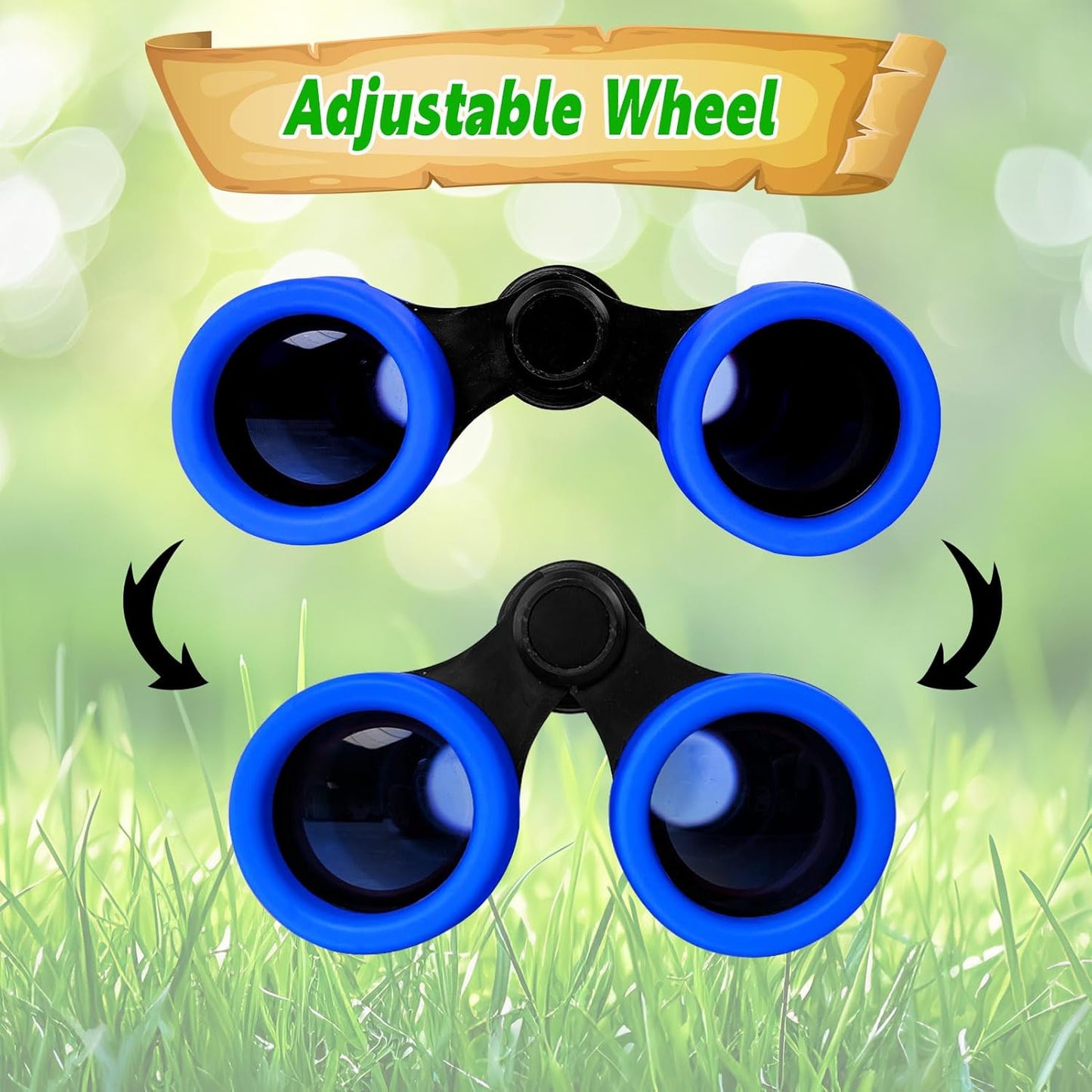 Binoculars for Kids, Kids Binoculars for Ages 3-12 Boys Girls, Outdoor Gifts Toys for Kids- Perfect for Bird Watching, Camping, and Outdoor Exploration