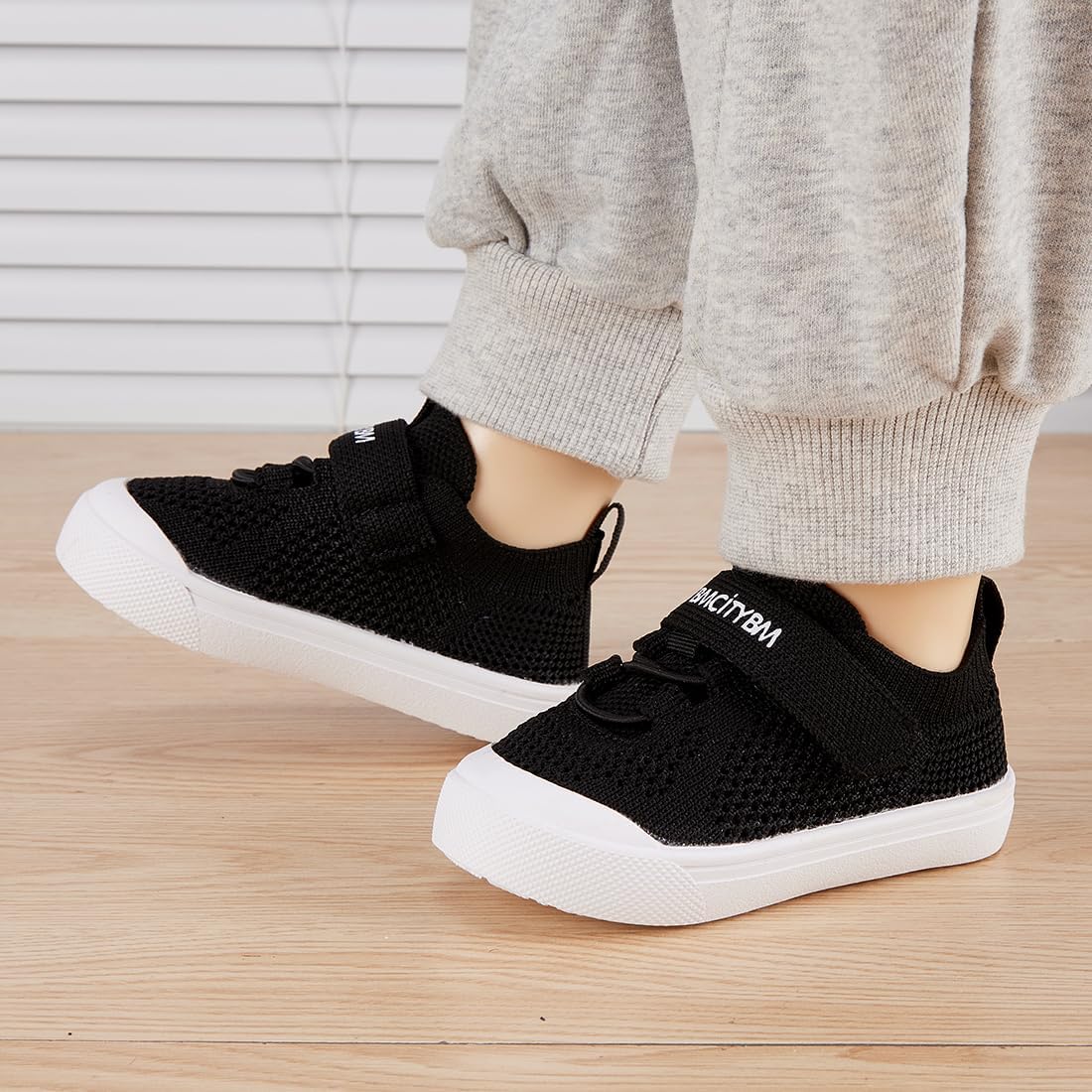 BMCiTYBM Baby Shoes Boy Girl Infant Sneakers Non-Slip First Walkers 6 9 12 18 24 Months