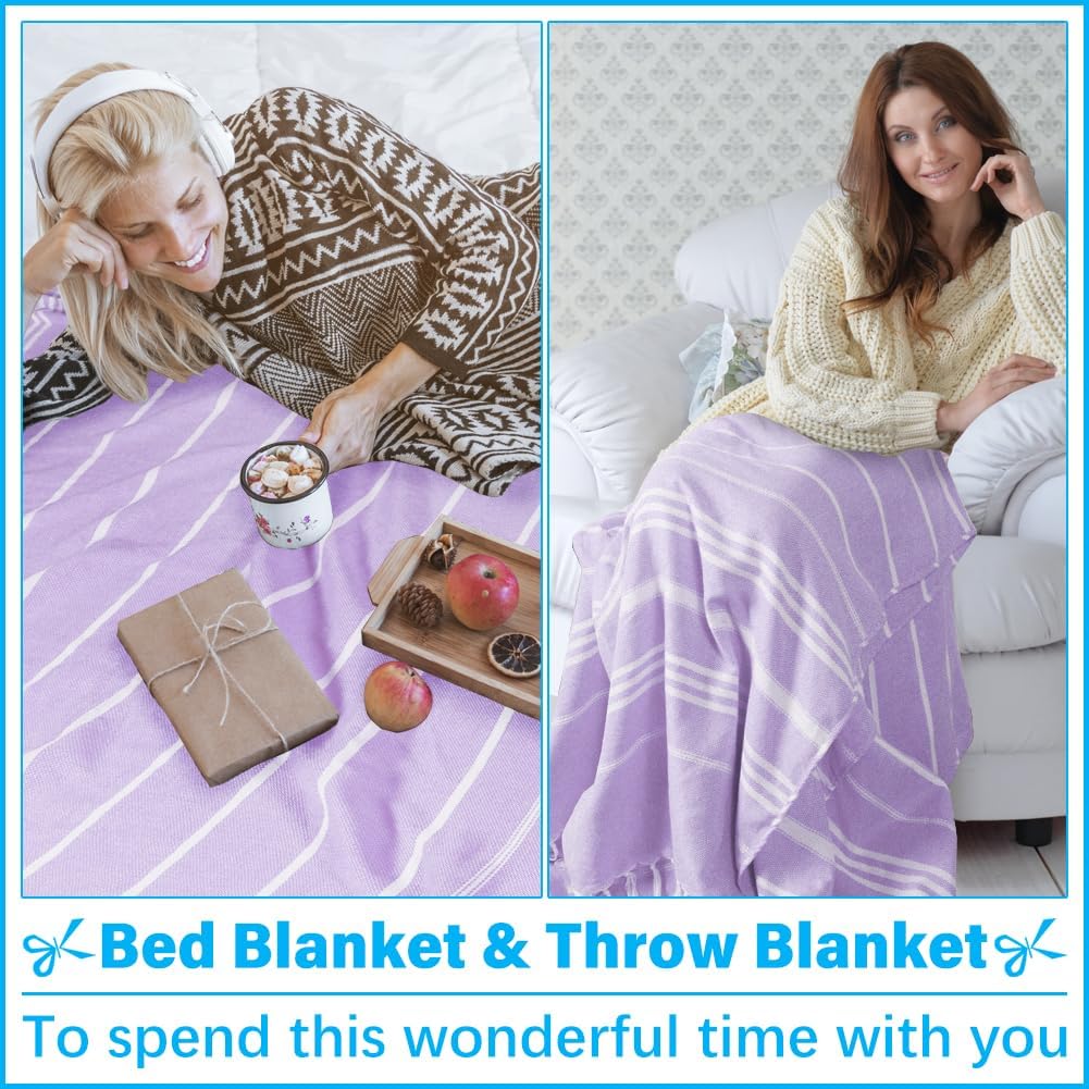 Oversized Turkish Beach Towel Blanket XXL Cotton Sandproof Towels Boho Woven Extra Large Big Sand Free Giant Throw Thick Blankets Huge Quilt XL Picnic Camping Necessities Cloud For Adult Gifts