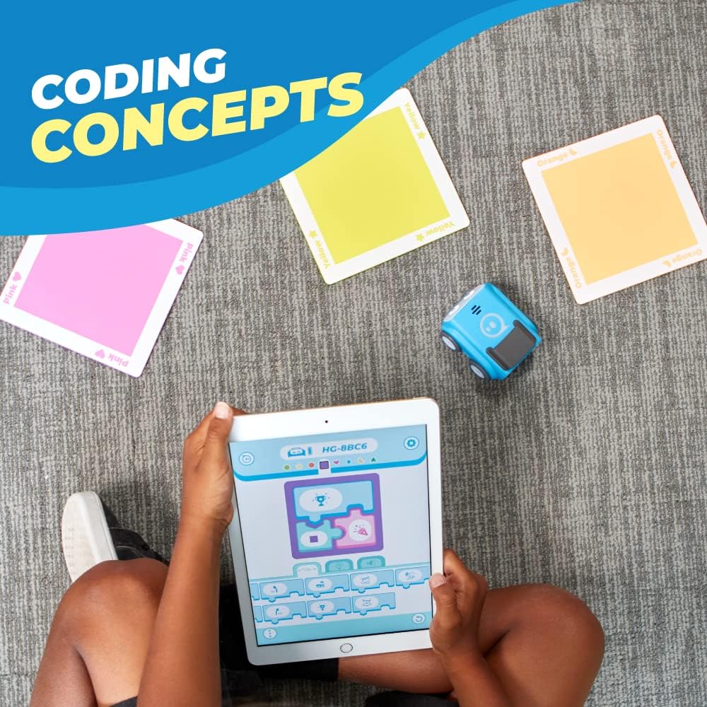 Sphero Indi Student Kit - Screenless Coding Robot for Kids 4+ - Introduce Computer Science Fundamentals - Solve Puzzles - Build & Create Mazes - Learn Coding Concepts - Educational STEM Toy