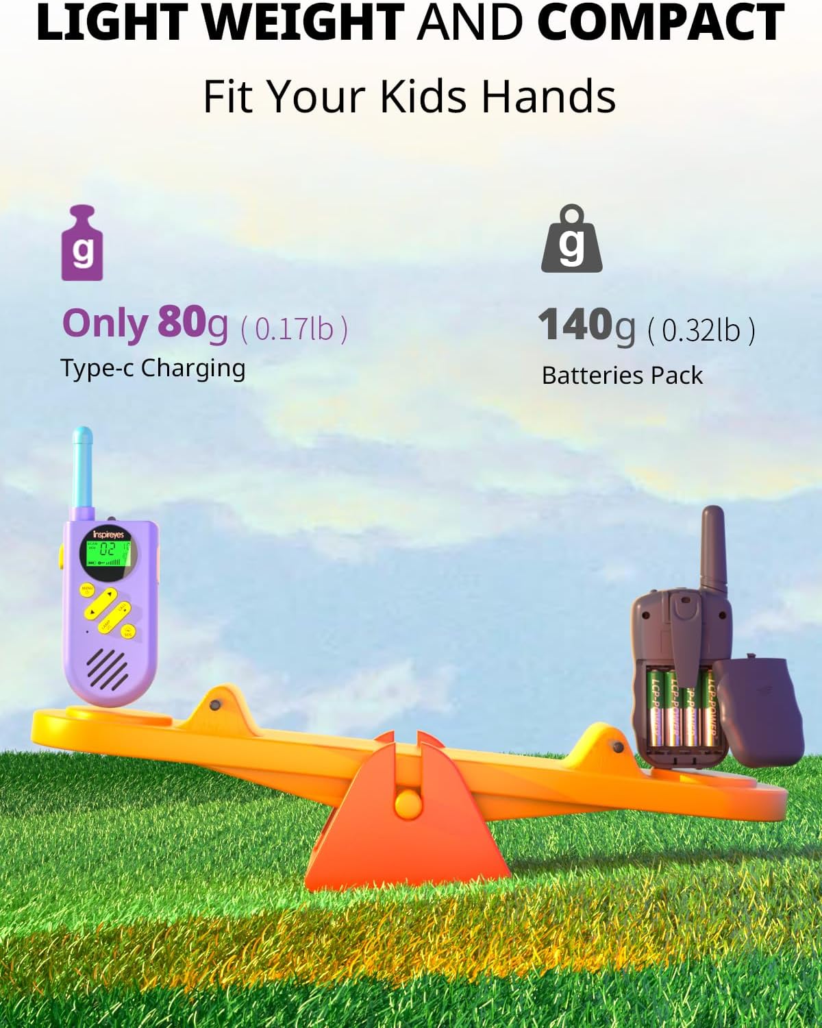 Walkie Talkies for Kids Rechargeable,Toys for Boys and Girls Ages 3-12, 3 Pack Long Range 2-Way Radios, Birthday Gifts,Christmas Stockings, Outdoor Play, Family Games, Hiking Camping Gear