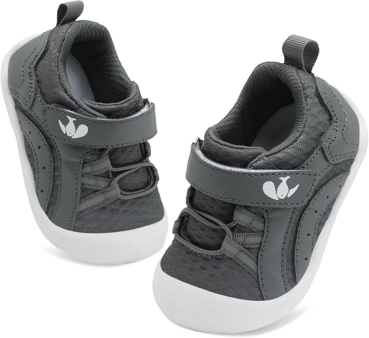 FEETCITY Wide Baby Shoes Boys Girls Baby Barefoot Shoes Breathable Infant Walking Shoe Crib Sock Shoe Toddler Sneakers Flexible