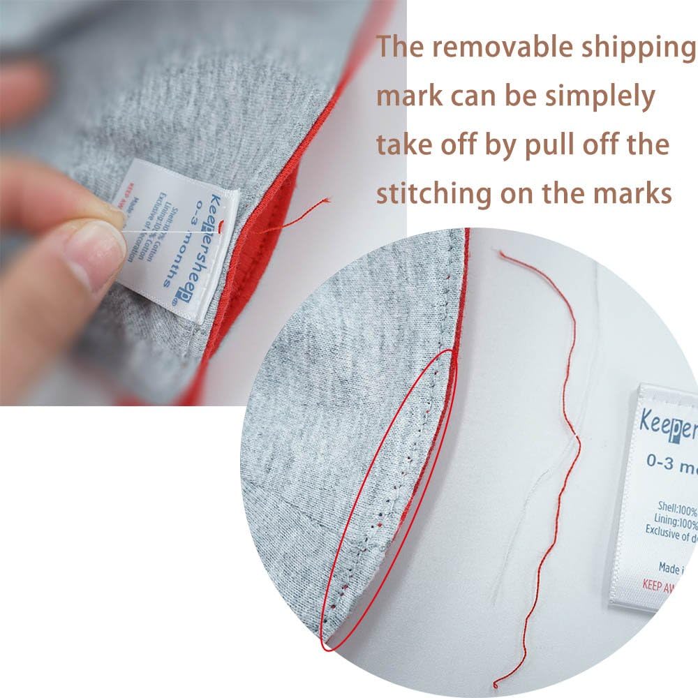 Keepersheep Baby Reversible Baseball Cap Infant Sun Hat, Cotton Knit Soft Brim for Infant Toddler, Summer Outdoor Unisex