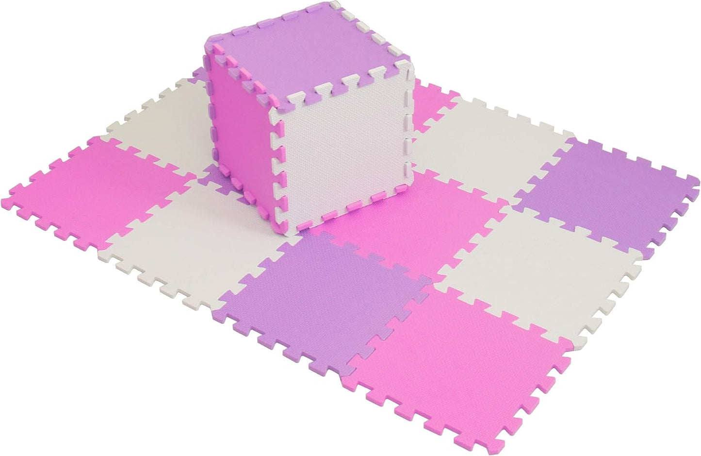 XMTMMD Baby Play MAT Game MAT Floor Tile Foam Pads Foam Kids Kid Rug Tile Flooring Baby Floor MAT Crawling MAT Interlocking MATS Baby Gym Mat Gym Flooring Mat Puzzle Exercise Mats