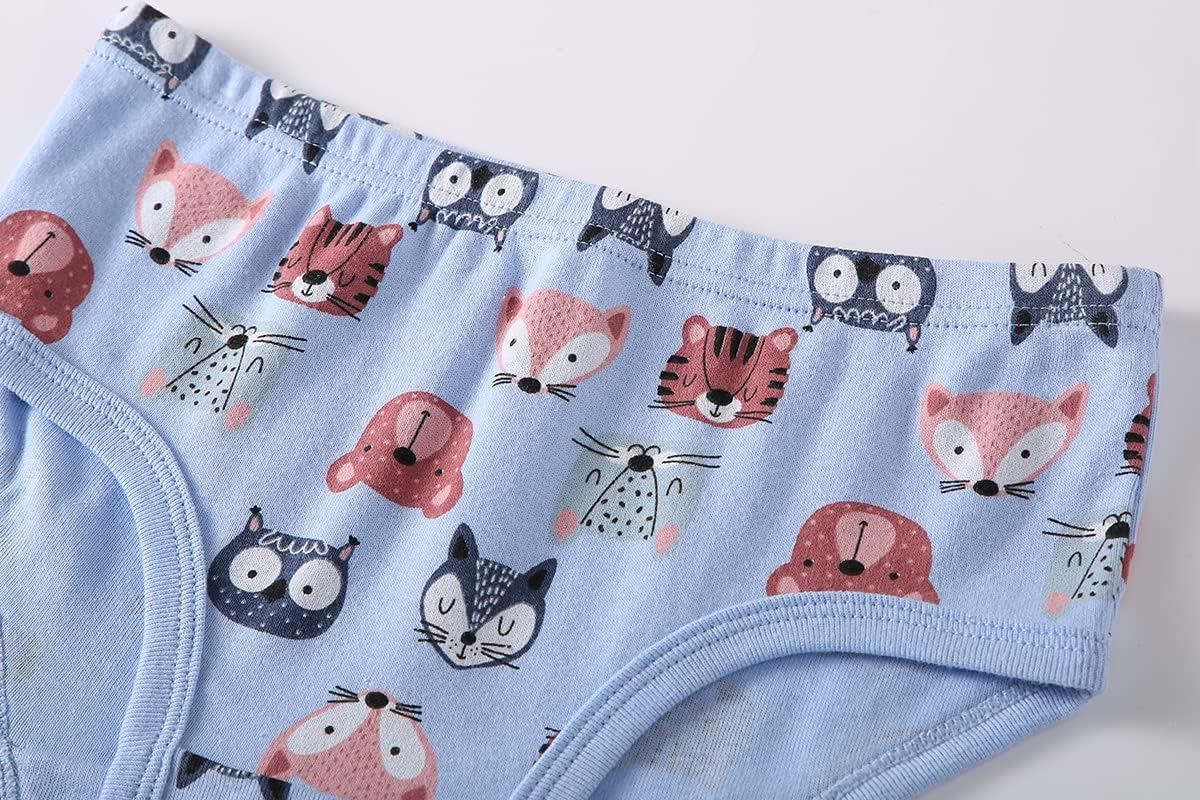 Barara King Little Girls' Soft Cotton Underwear Toddler Undies Kids panties