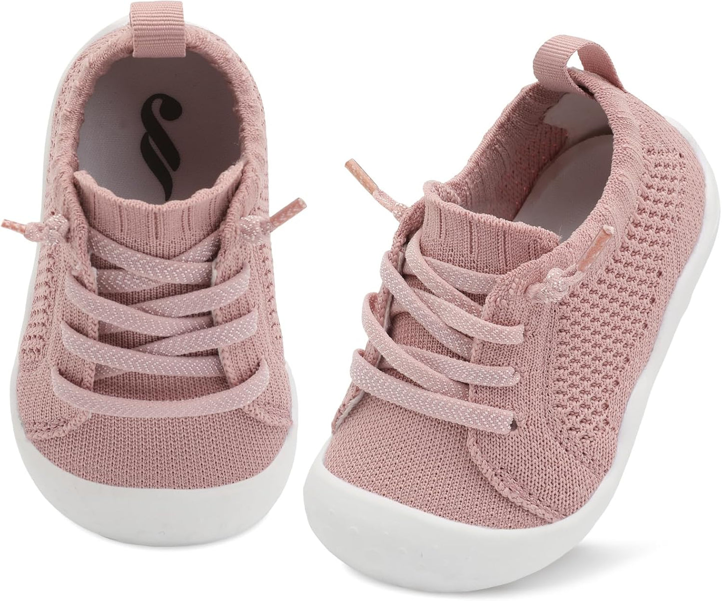 JIASUQI Baby Shoes for Toddler Boys Girls Sneakers Slip on Walking Shoes for Babies