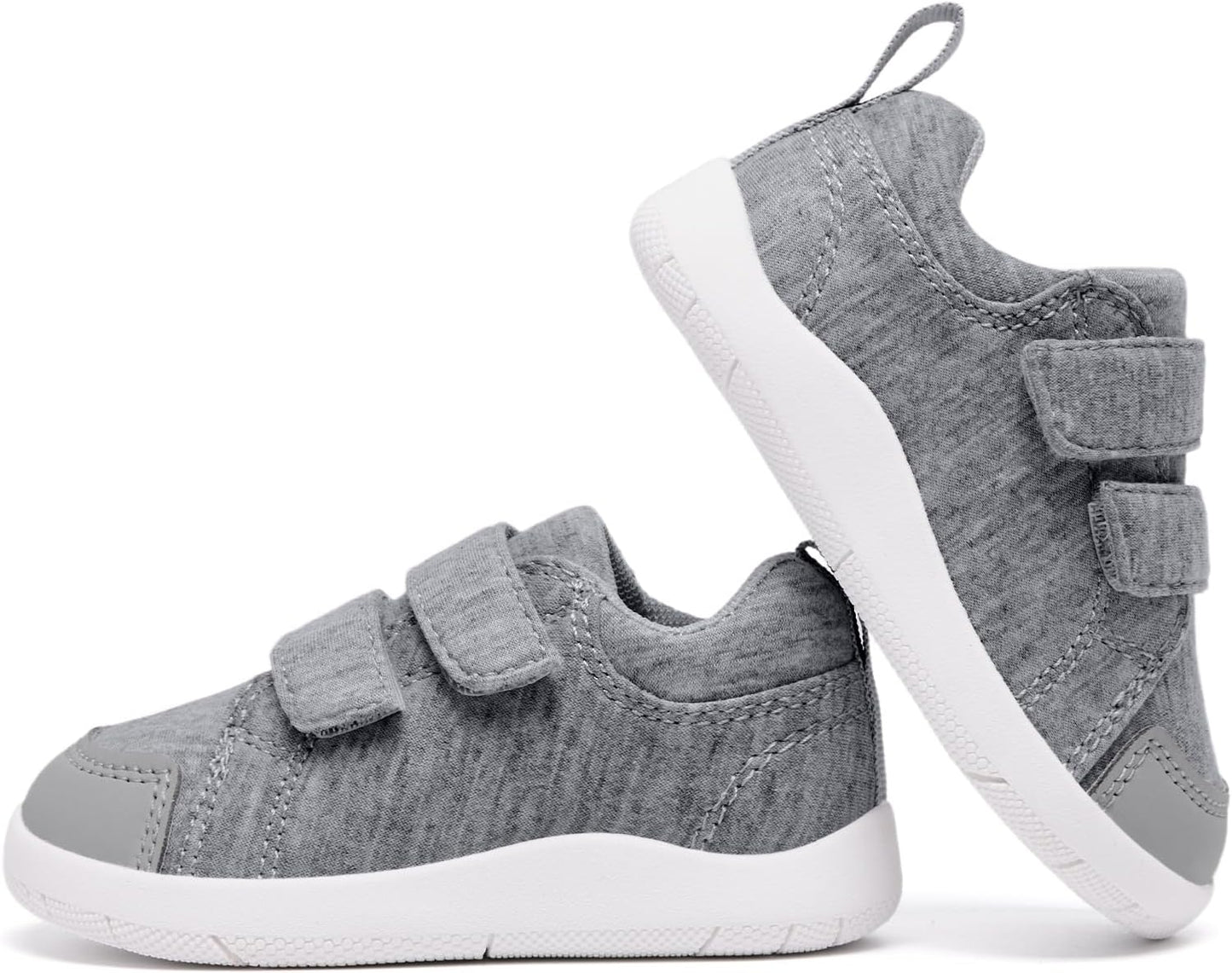 MORENDL Wide Toe Box Shoes Toddler Barefoot Shoes Baby Walking Shoe Boy Girl Non-Slip Zero Drop Minimalist Sneakers Comfort Tennis Outdoor Activities