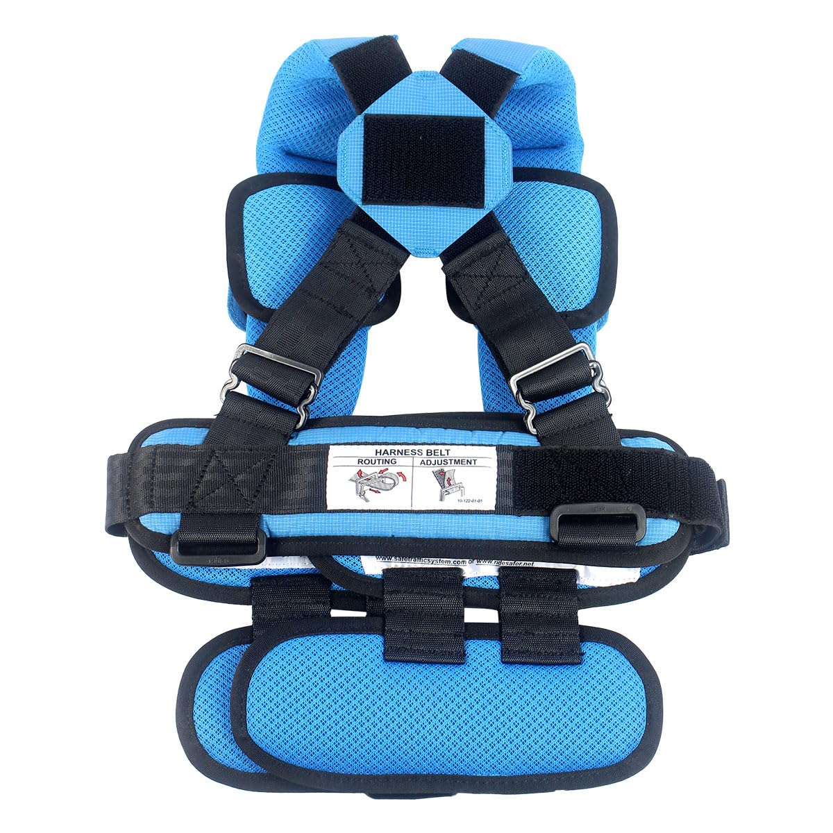 Extra Large Blue, Lightweight, Compact, Portable Car Seat - Perfect for Travel and Everyday Child Safety