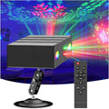 Party Lights,Disco DJ Strobe Light Rave Stage Projector Effect Dance Club Light Sound Activated with Remote Control for Parties Home Show KTV Pub Dance Christmas