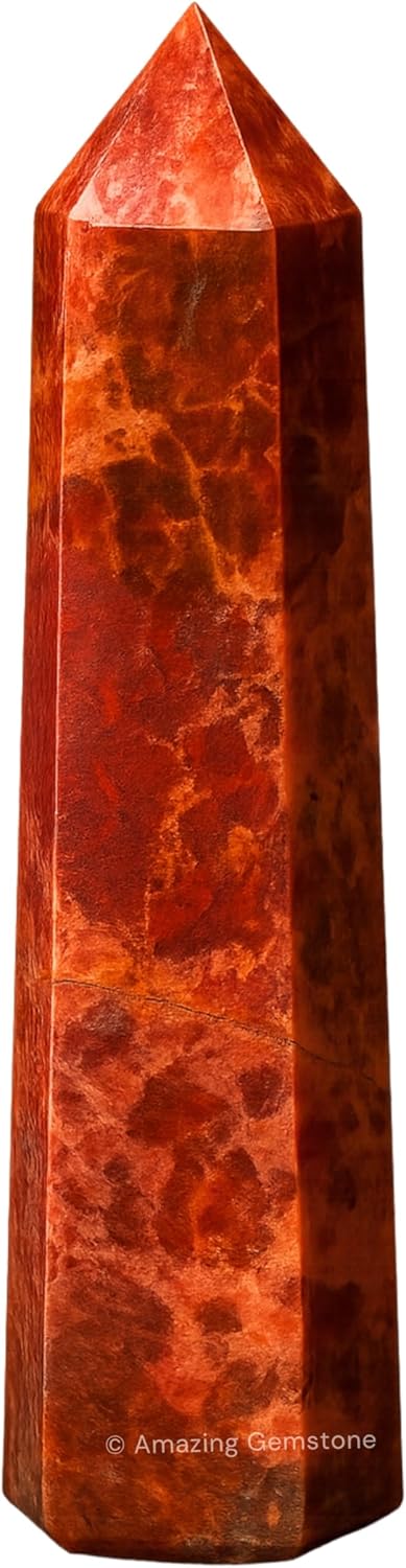 Amazing Gemstone Brecciated Jasper Crystal Towers ~ Natural Healing Crystal Point Obelisk for Reiki Healing and Crystal Grid (2" to 3" INCH)