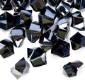 Babenest Acrylic Crushed Ice Rocks, 150 PCS Fake Crystals Plastic Ice Cubes Diamonds Gems for Vase Fillers, Home Decoration, Table Scatter, Event, Wedding, Halloween, Arts & Crafts (Black)