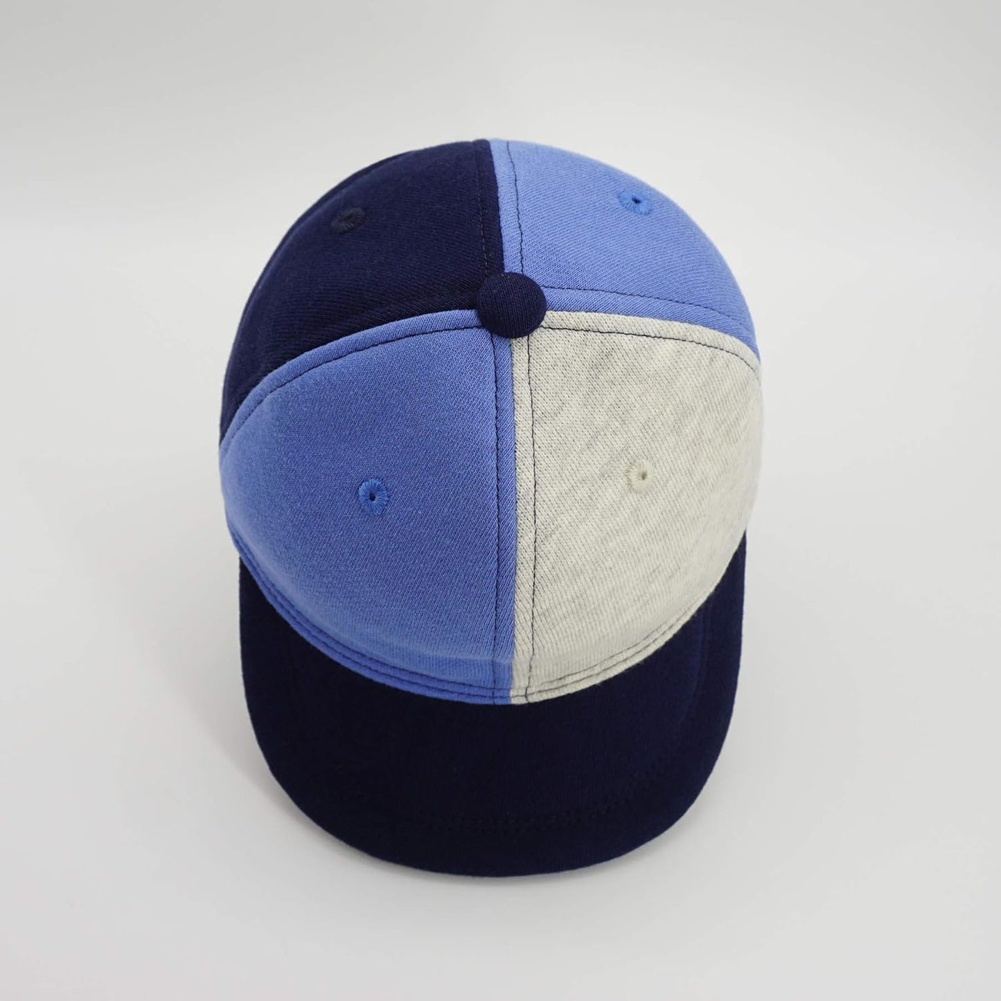 Keepersheep Baby Baseball Cap Infant Sun Hat, Cotton Knit with Soft Brim, Adjustable Soft Newborn Toddler Cap