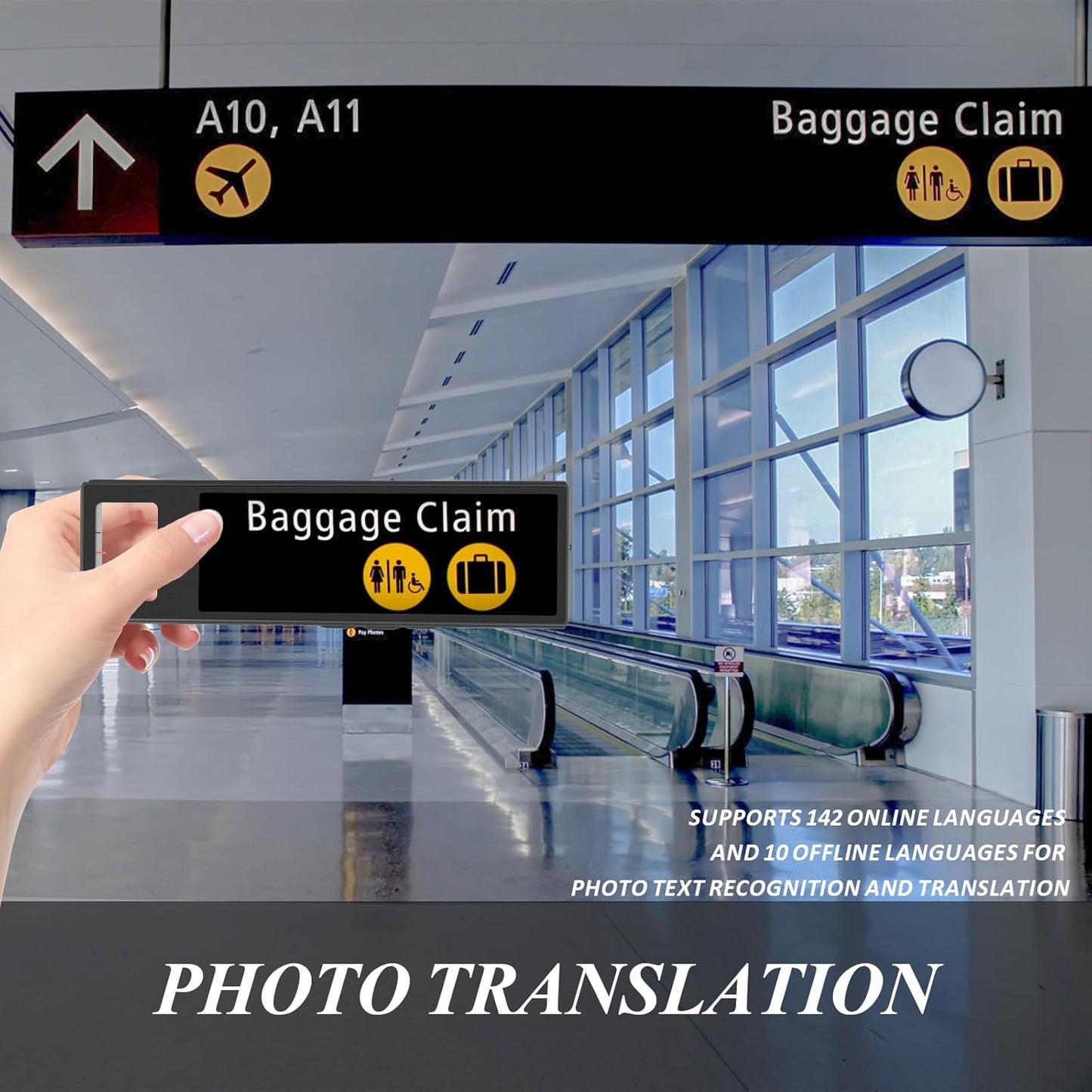 Translation Pen,Assistive Reading Pen for Dyslexia,142 Language Translator Pen,OCR Scanning Translation,Text to Speech/Online/Offline/Photo Translator,Language Learners,Travel, Business People ﻿