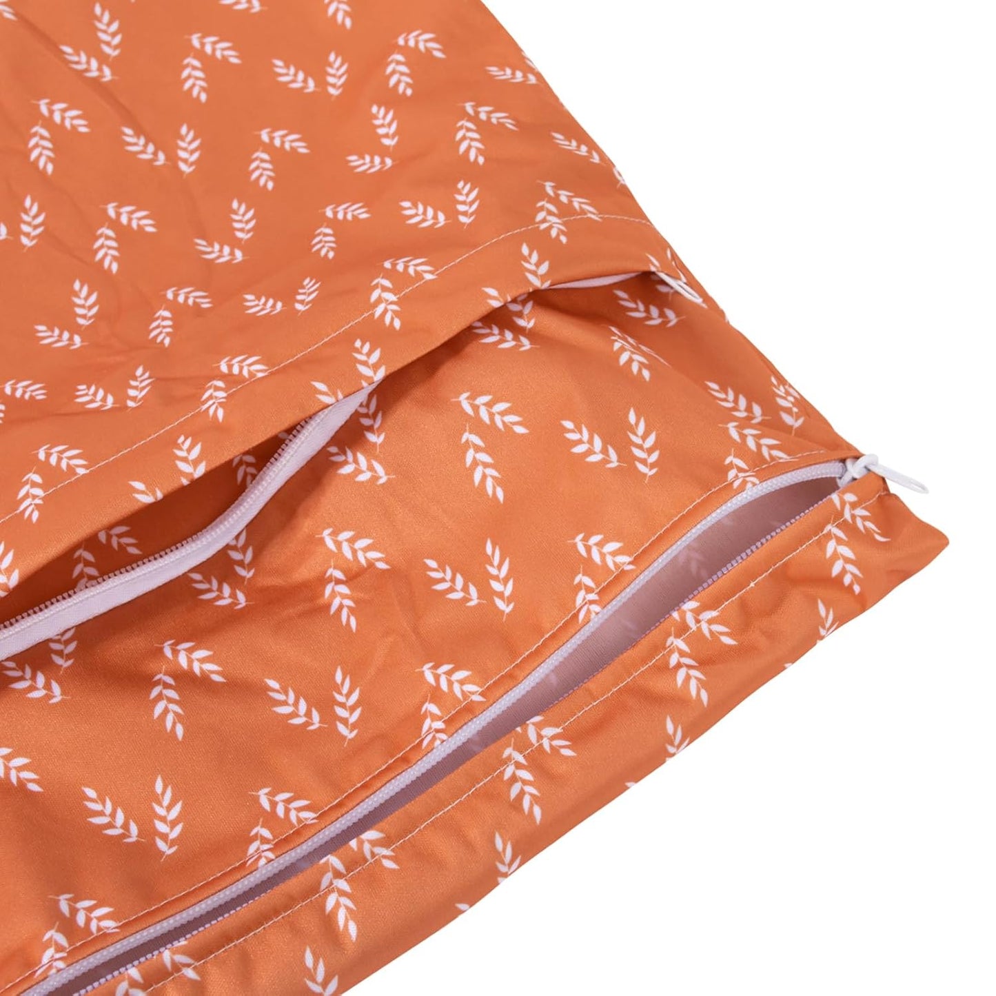 babygoal Wet Dry Bags for Baby Cloth Diapers, Washable Travel Bags, Beach, Pool, Gym Bag for Swimsuits & Wet Clothes with Two Zippered Pockets 3 Pack, 3LN15