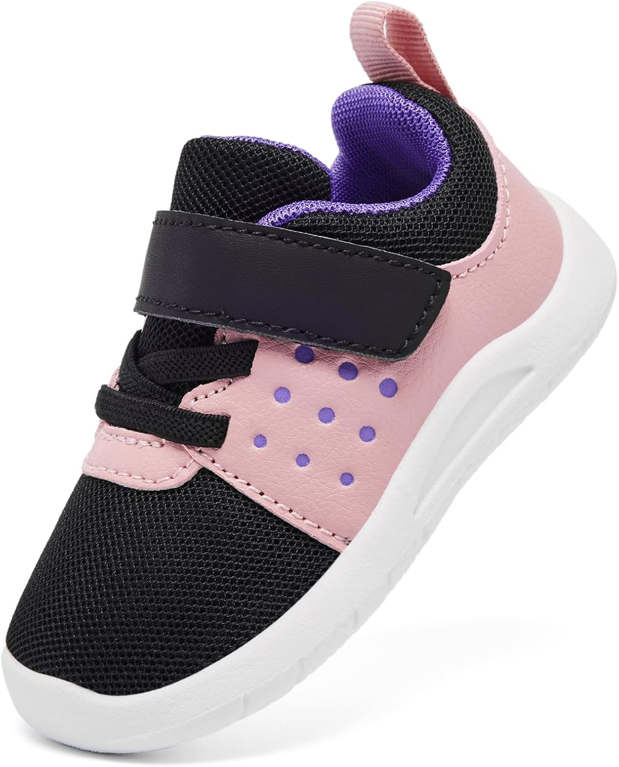 MORENDL Toddler Baby Shoes 0-4 Years Boy Girl Lightweight Breathable Non-Slip Sports Sneakers Running Walking Tennis Barefoot Shoes