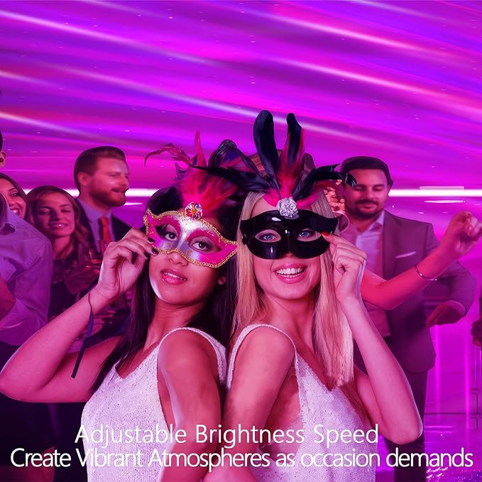 Aurora Northern Lights Projector: 60+ Light Effects White Noise Stars Sky Moon Lights for Bedroom Bluetooth Remote Timer Multi Colors, Mood Lighting Room & Classroom Decor