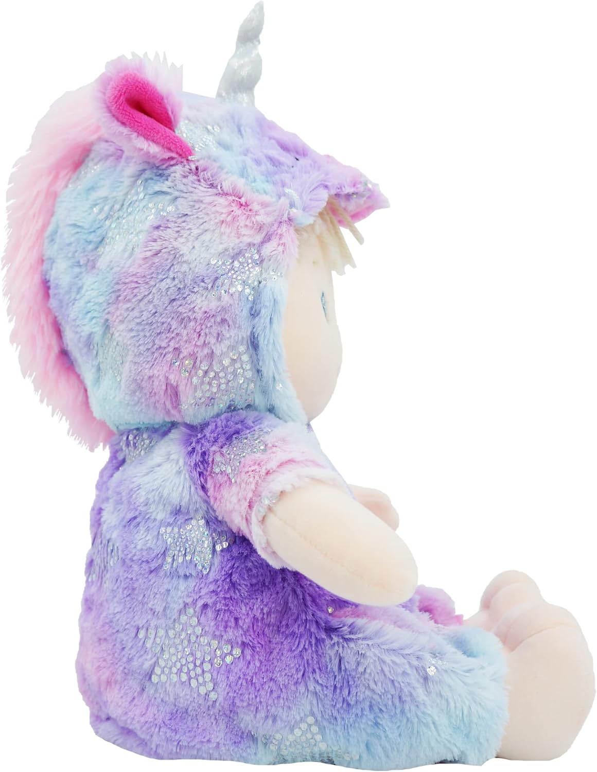 June Garden 12" Sweet Dolly Mystical Unicorn - Stuffed Ultra Soft Baby Doll for Birth and Up - Unicorn Outfit