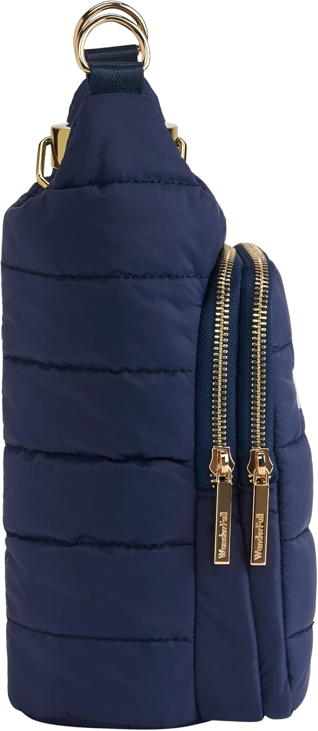 WanderFull® Original HydroBag® Collection, Water Bottle Holder w/Strap & Phone Pocket, Hands-Free Crossbody Water Bottle Bag