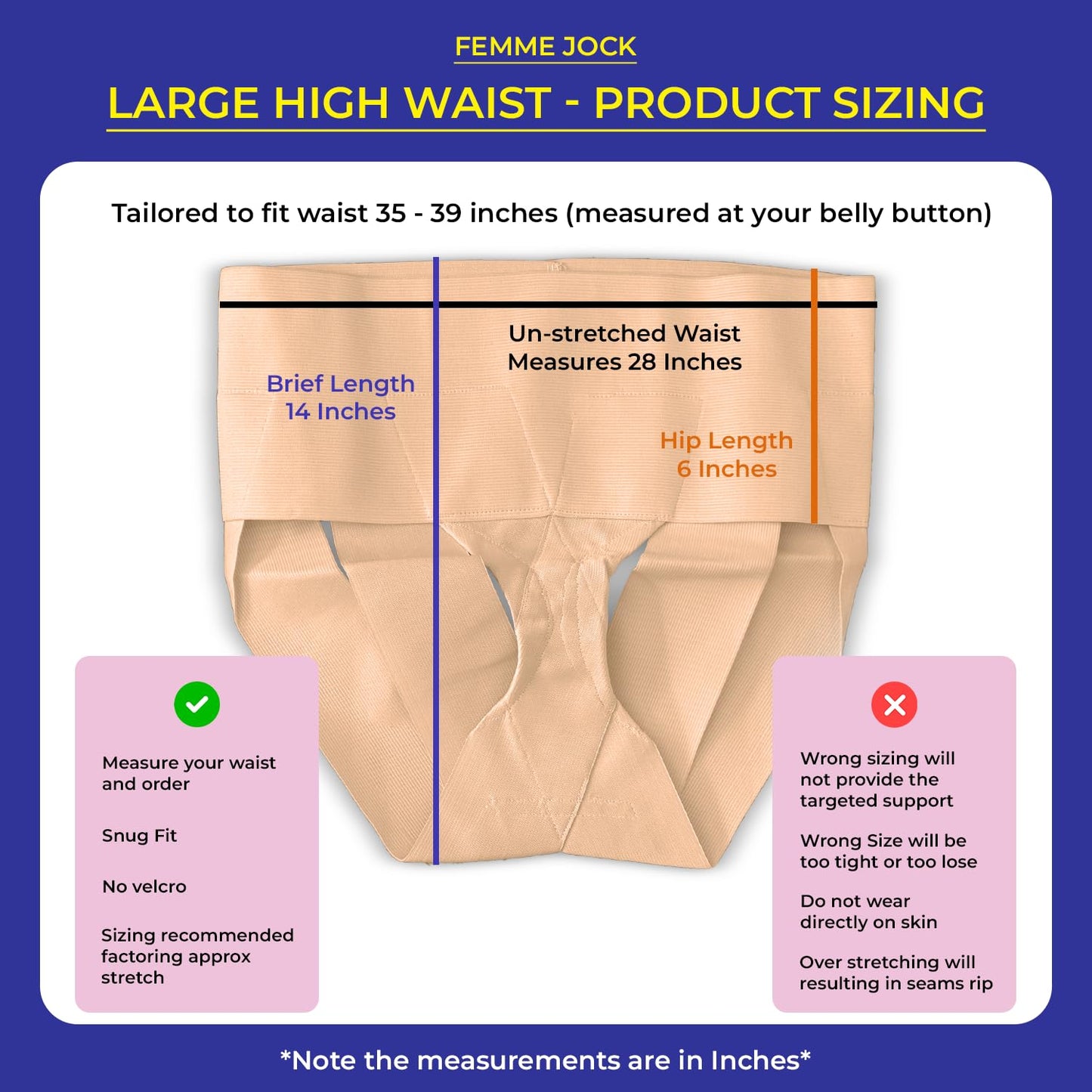 Women's Pelvic Support Belt - Uterus & Bladder Girdle | Postpartum Recovery, Pain Relief | High Waist Beach Sand (Large)