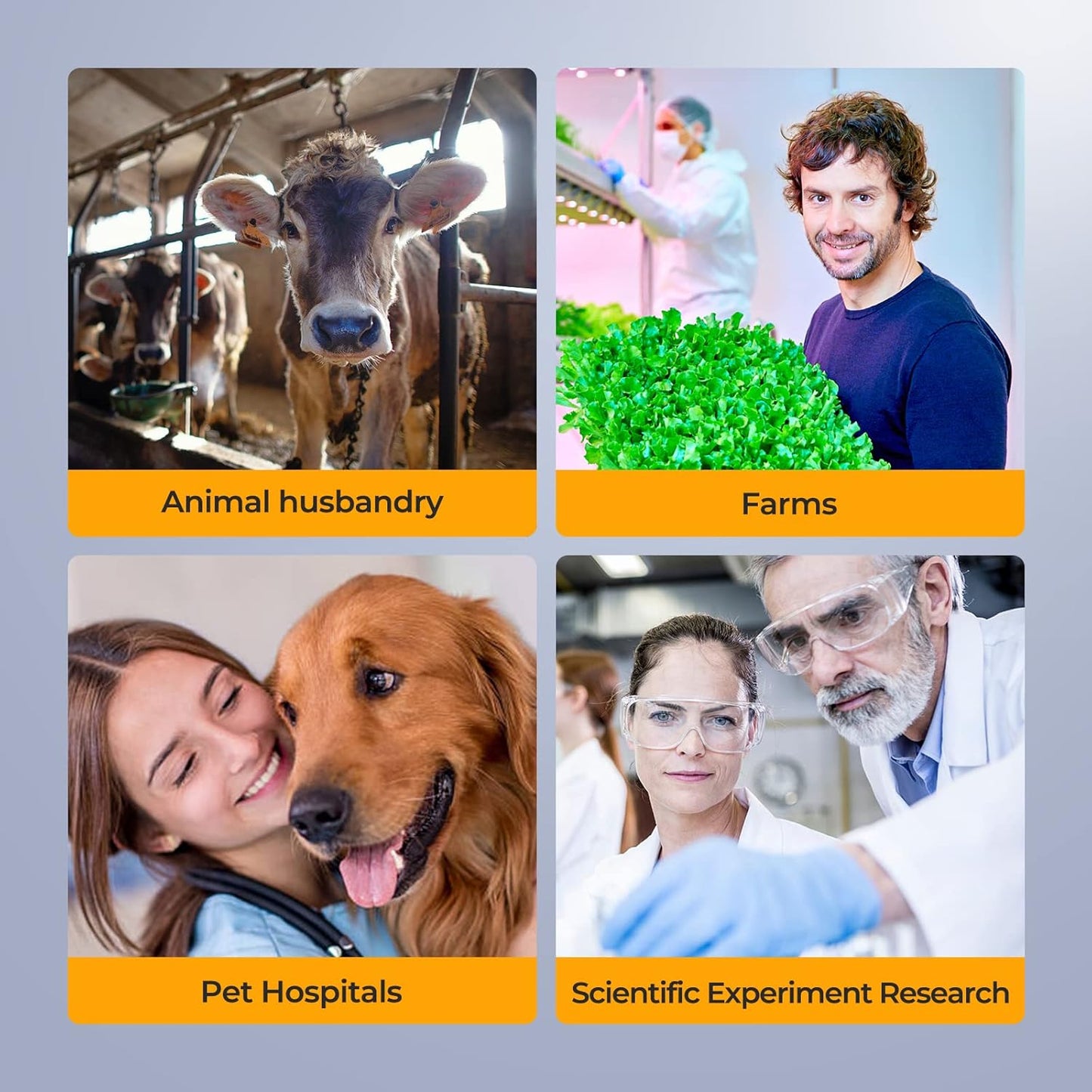 [Cost-Effective] Binocular Microscope, Vabiooth Lab Compound Binocular Microscope 40X-2500X Magnification with Two-Layer Mechanical Stage, Wide-Field 10X and 25X Eyepieces, Abbe Condenser, Metal Body