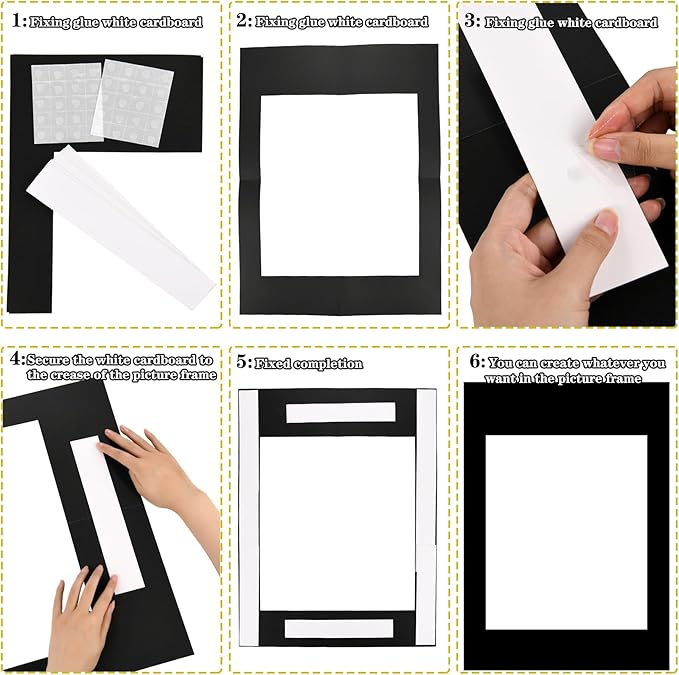 18pcs Blank Photo Booth Props Black Chalkboard Photo Booth Props Frame with Bubble DIY Photo Props for Birthday Wedding Party Supplies(Black)