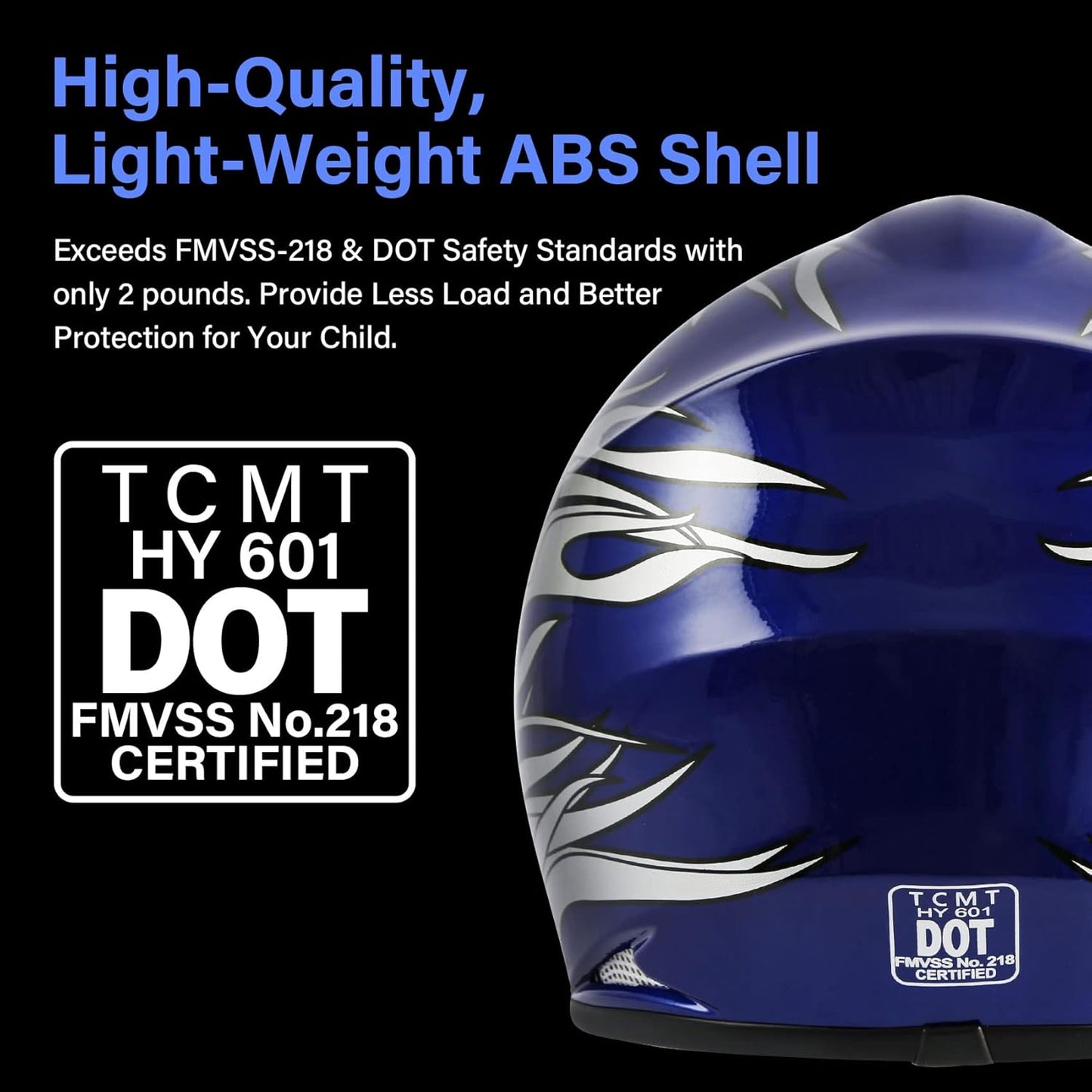 TCMT Dot Youth & Kids Motorcycle Off-Road Helmet Full Face Motocross Street Dirt Bike Mountain Bike BMX MX ATV Helmet+Goggles+Gloves New