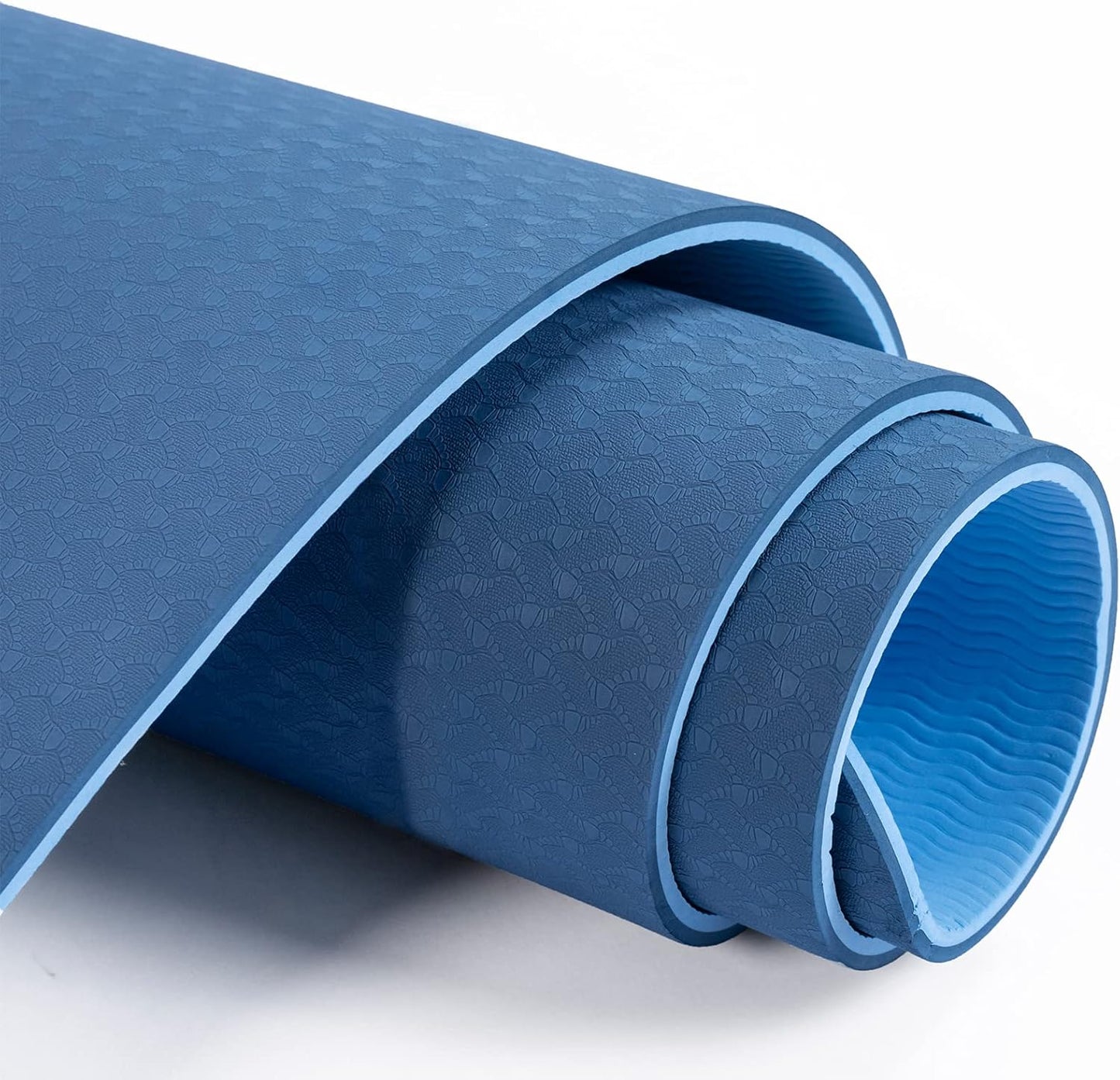 UMINEUX Yoga Mat Extra Thick 1/3'' & 2/5" Non Slip Yoga Mats for Women Eco Friendly TPE Fitness Exercise Mat with Carrying Sling & Storage Bag