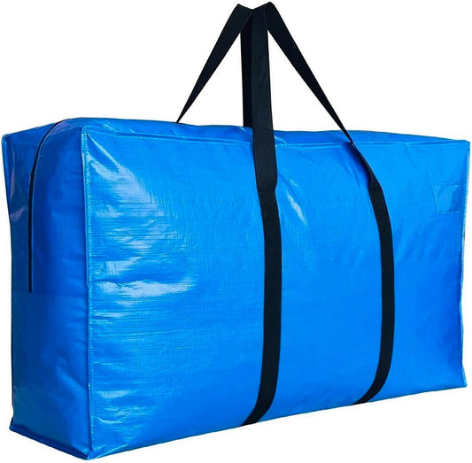 Extra Large Storage Duffle Bag with Zippers and Handles, Big Foldable Duffle Bag for Travel