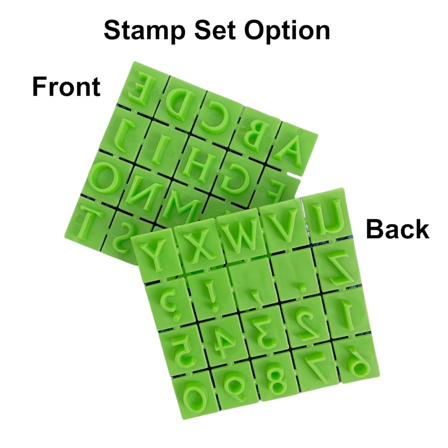 Large DIY Handprint Stepping Stone Kit, Mother's Day Gift, Footprint Stepping Stone (10 Inch + Stamp Set)