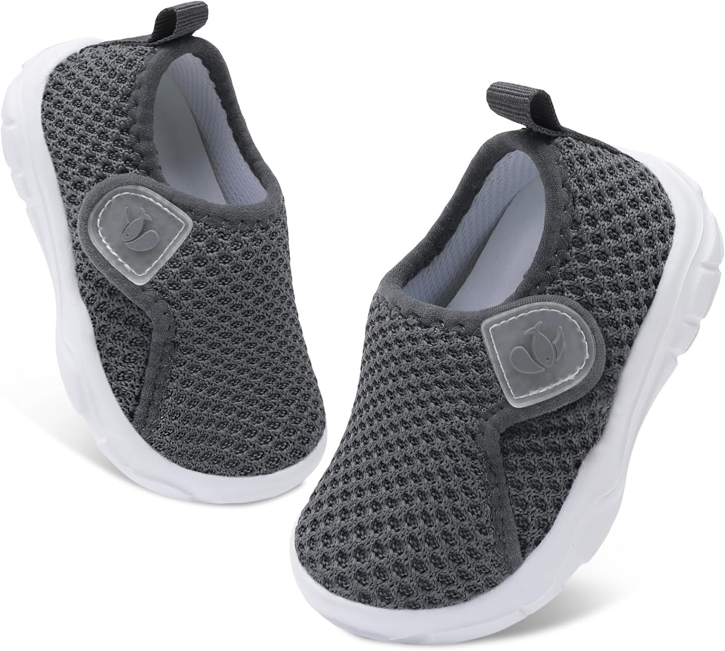 FEETCITY Baby Shoes Boys Girls First Walking Shoes Infant Sneakers Lightweight Slip On Shoe