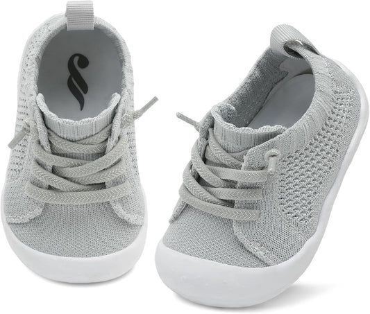 JIASUQI Baby Shoes for Toddler Boys Girls Sneakers Slip on Walking Shoes for Babies
