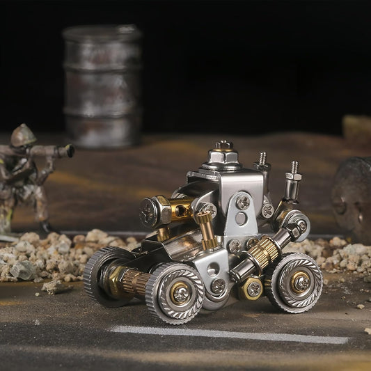 3D Metal Puzzle for Adults, Metal Model kit, Mechanical Armor Puzzle, Adult Brain teasers- The Best Gift for Men (Tank)