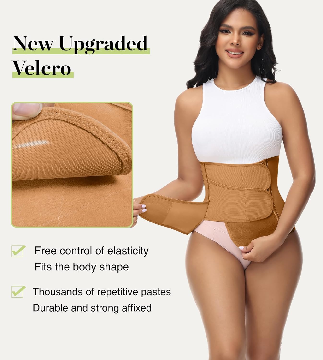 SHAPSHE Waist Trainer for Women Postpartum Recovery Wrap Waist Cincher Corset Shapewear Belly Band