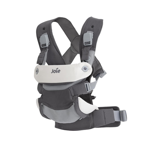 Joie Savvy lite 3-in-1 Baby Carrier – Lightweight, Ergonomic Baby Carrier with 3 Carry Positions, Padded Straps, and Lumbar Support (Cobblestone)