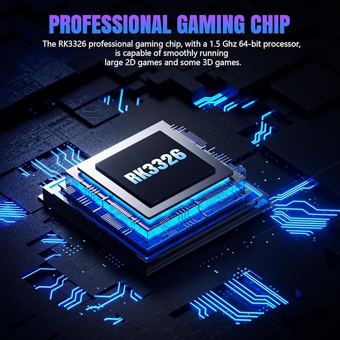 R36MAX Retro Handheld Game Console, 4.0 Inch 720x720 IPS Screen, Built-in 18,000+ Classic Game, Portable Hand Held Open Source Linux System, 4000mAh Battery Retro Gaming Console (Gray 64GB)