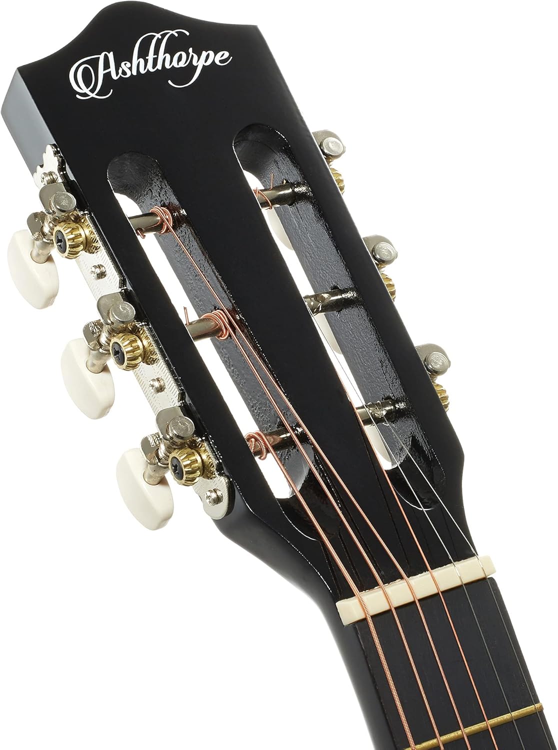 Ashthorpe 30-inch Beginner Acoustic Guitar Package (Sunburst), Basic Starter Kit w/Gig Bag, Strings, Strap, Tuner, Picks