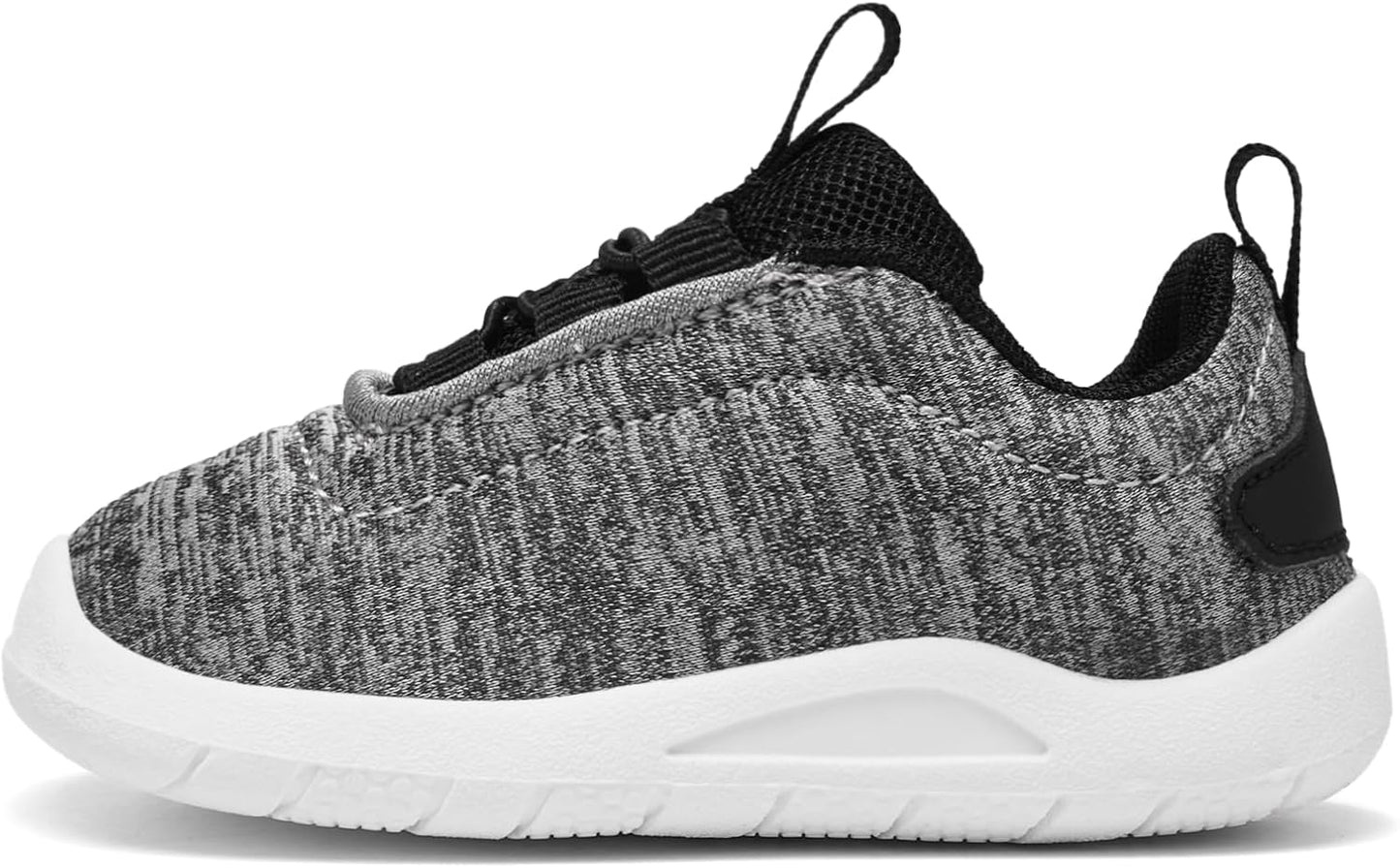 MORENDL Toddler Slip On Sneakers Baby Walking Shoes Non-Slip Breathable Unisex Pink Mesh Lace-Up Athletic Sneakers Infant Running Shoes