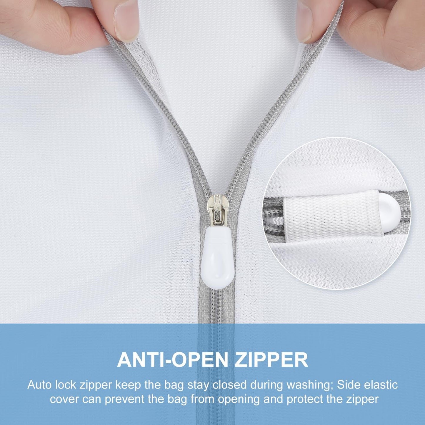 BAGAIL Laundry Bags Mesh Wash Bag for Intimates Lingerie and Delicates(3S)