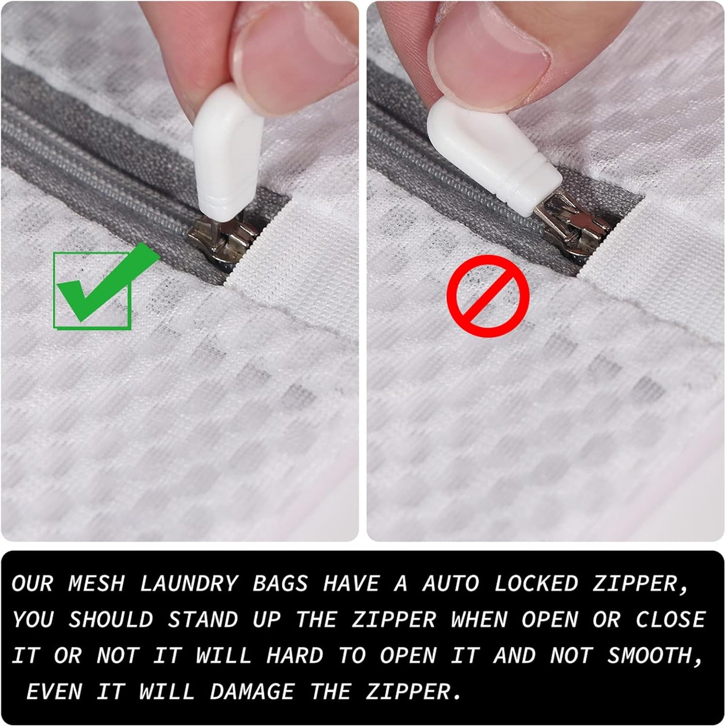 4Pcs Durable Honeycomb Mesh Laundry Bags for Delicates Reusable Wash Bag(1XX-Large 24 x 24 Inches,1X-Large 20 x 24 Inches,1 Large 16 x 20 Inches, 1 Medium 12 x 16 Inches)