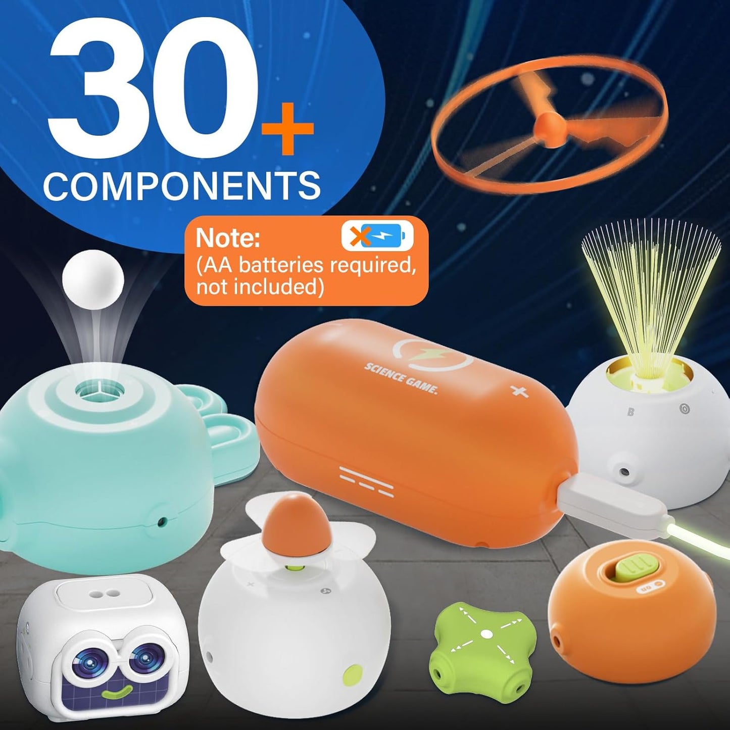 Science Kits for Kids, Circuit Exploration Kits with 448+ Electrical Circuit Projects Educational Electronics Toys for Boys & Girls Hands-On Engineering Toy, Birthday Gift for Ages 5 6 7 8 9 10 11 12