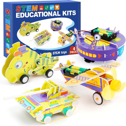 STEM Kits for Kids Age 8-10, STEM Toys for Boys Age 8-12, Science Experiments Robotics Engineering Projects Crafts Robot Building Activities for 6 7 8 9 10 11 12 13 14 Year Old Boys