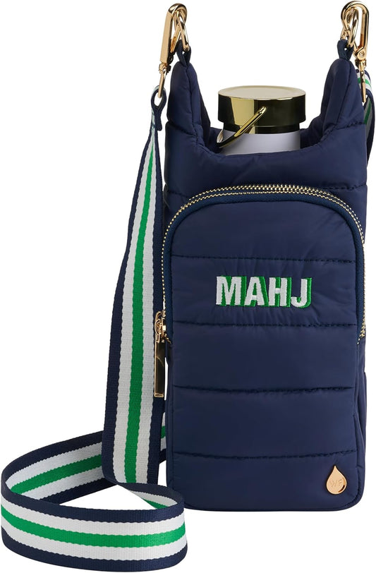 WanderFull® Original HydroBag® Collection, Water Bottle Holder w/Strap & Phone Pocket, Hands-Free Crossbody Water Bottle Bag