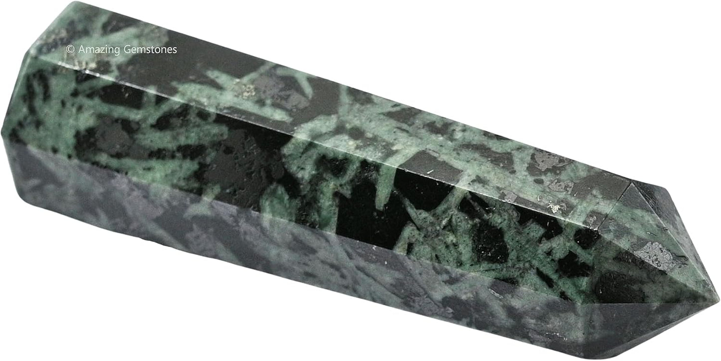 Amazing Gemstone Flower Stone Crystal Towers - Natural Healing Crystal Point Obelisk for Reiki Healing and Crystal Grid (2 Inch to 3 Inch)