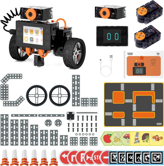 Nous AI Robot for Kids Ages 12+, STEM Coding Robot for Boys and Girls with Scratch & Python Programming, Robot Building Kit for Kids to Build Your Own AI Robot