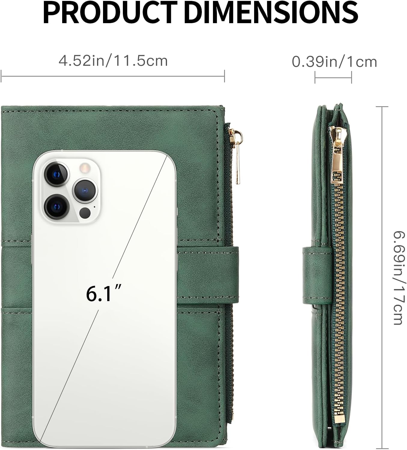 Passport Holder for Travel Rfid Passport Wallet for Women Men with Zipper Pocket Pen Sim Card Holders Slim Travel Accessories