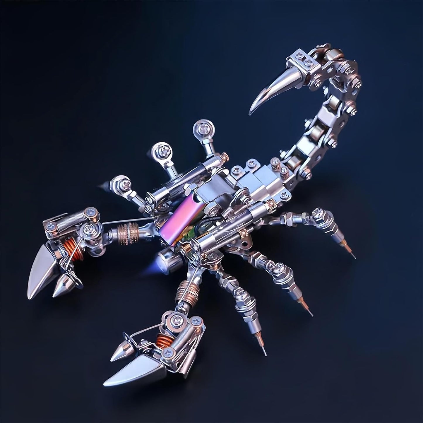 Adult 3D Metal Puzzle, Punk Scorpion Metal Model Set, 3D Puzzle Mechanical Insect Building Blocks, Fun DIY Assembly,high-end Men's Gifts.