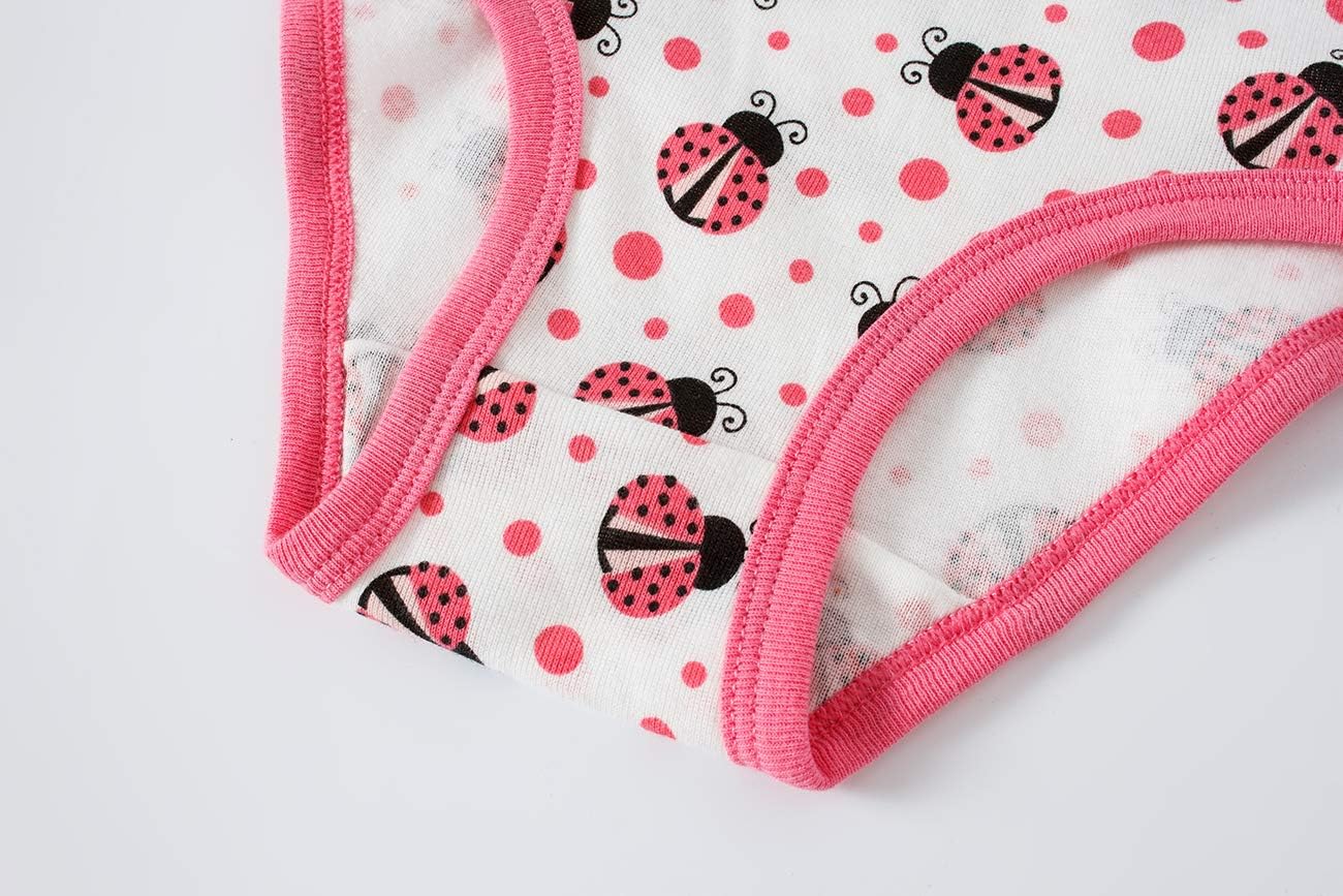 Hahan Girls Soft Panties Toddler Girls Cotton Underwear Kids Briefs