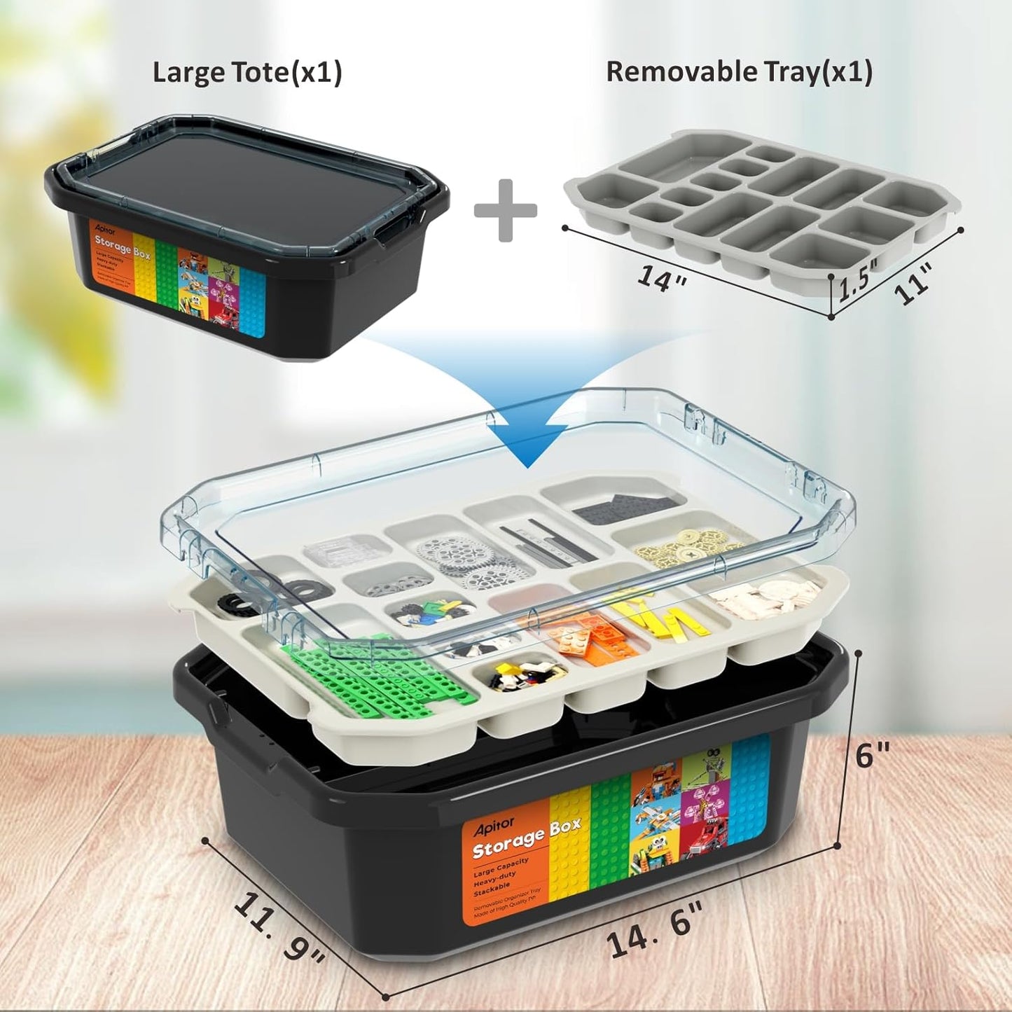 Robot R Smart Robot Building Kit with Storage Box, 4-in-1 Programmable App Remote Control Off Roader Car Toy, Authentic and Functional Design, Coding Gifts for 6 7 8 9 10 11 12 Years Old Kids