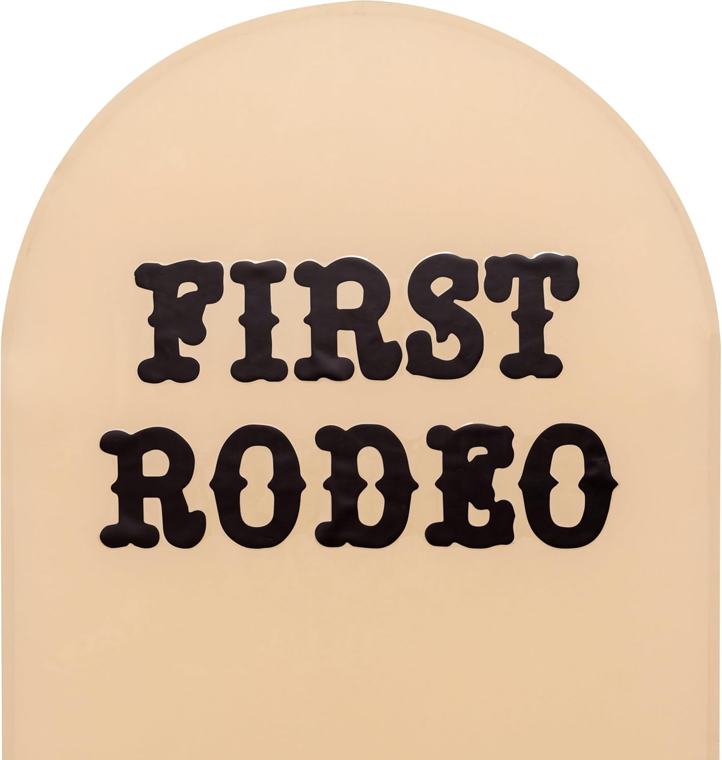 First Rodeo Wall Decal - Western Cowboy Theme First Birthday Party/Baby Shower Party Decorations Supplies Wall Stickers, Rodeo Sign Balloon Arch Backdrop and Party Backdrop Decorations Decals