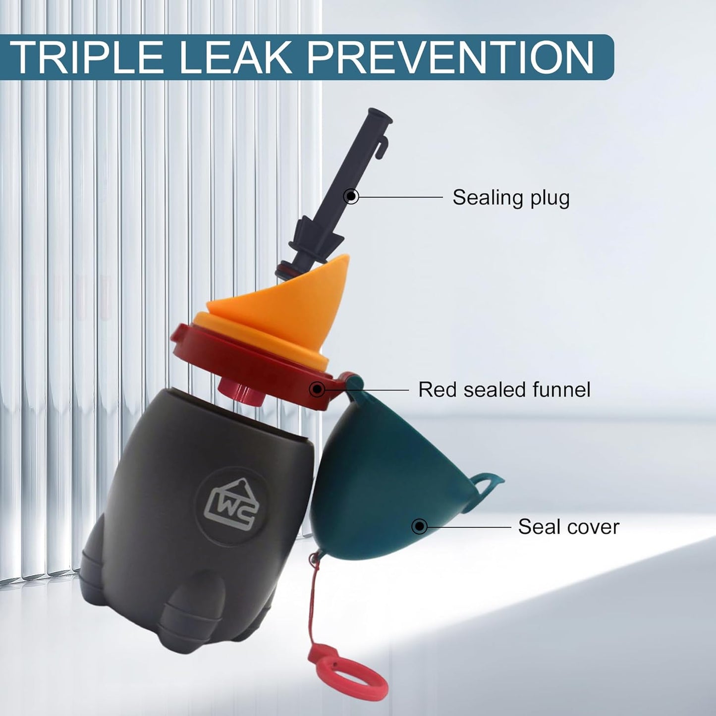 Travel Urinal for Kids,Rocket Toys Portable Emergency Urinal for Toddler,Light and Easy to Carry,Suitable for Car,Travel,Camping and Children's Urinal Potty Training(Deep Blue)